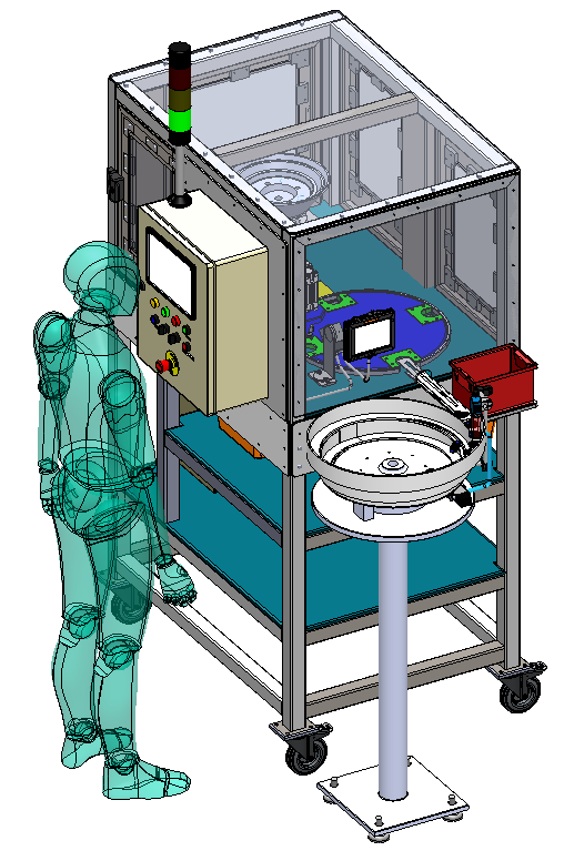 自动弹簧装配机